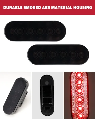 Miniatura 5 de A & UTV PRO Defender - Kit de luces traseras LED, montaje de luces traseras de freno trasero para 2016-2025 Can Am Defender MAX HD5 HD8 HD9 HD10