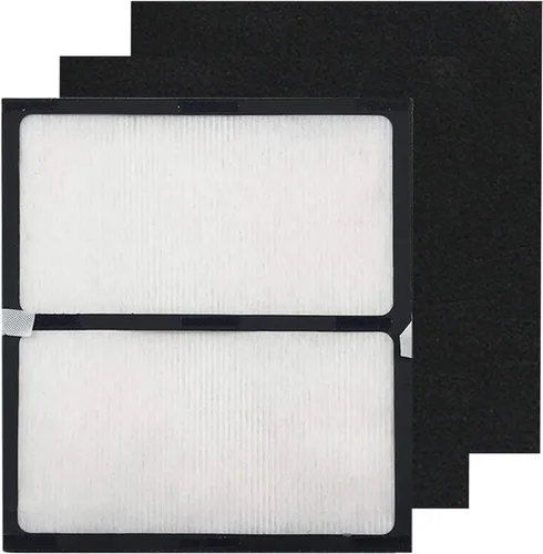 PUREBURG IAF-H-100D - Filtro de repuesto compatible con purificadores de aire Idylis AC-2123 AC-2118 IAP-10-280, H13 HEPA + 2 prefiltros de carbón