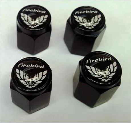 Miniatura 9 de Compatible con tapones de válvula Pontiac Firebird Formula (negro, blanco/rojo)