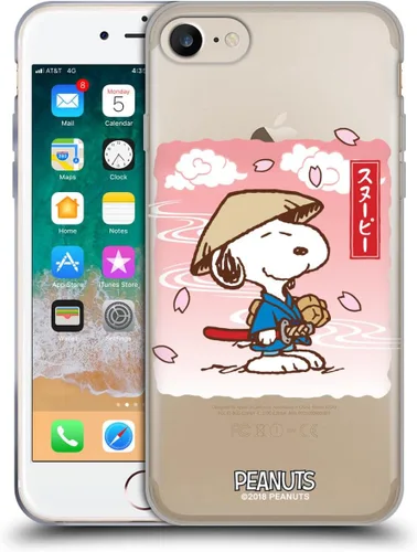Miniatura 390 de Carcasa de gel para iPhone 7 Plus/iPhone 8 Plus, diseño de Snoopy Oriental de Peanuts, Badges