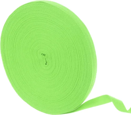 Miniatura 99 de uxcell Cinta de sarga de algodón de 50 yardas, cinta de espiga de 3/8 pulgadas para coser ropa, manualidades (azul)