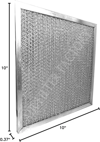 Miniatura 6 de Air Filter Factory Reemplazo Para Rangaire F610-002 Filtro de Campana de Grasa de Malla de Aluminio 10 X 10 X 3/8 Pulgadas