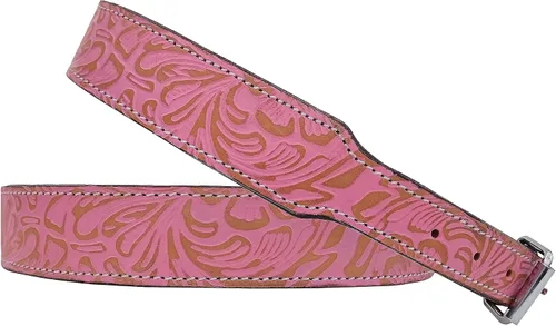 Miniatura 8 de Affilare Collar de perro de cuero estilo occidental resistente acolchado para cachorros y perros grandes 10AB134-XS