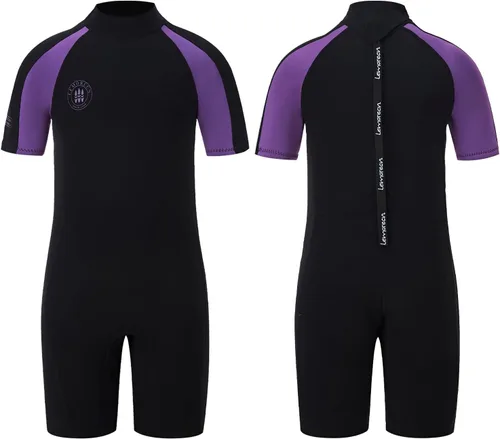 Miniatura 8 de Lemorecn Trajes de neopreno para niños de 0.118 in y 0.079 in, traje de neopreno prémium para niños y niñas