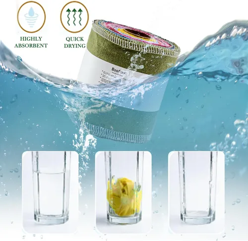 Miniatura 6 de Rollos de papel higiénico reutilizables – 28 toallitas reutilizables lavables para bidé, toallas de bidé de tela, papel higiénico para cámper, papel