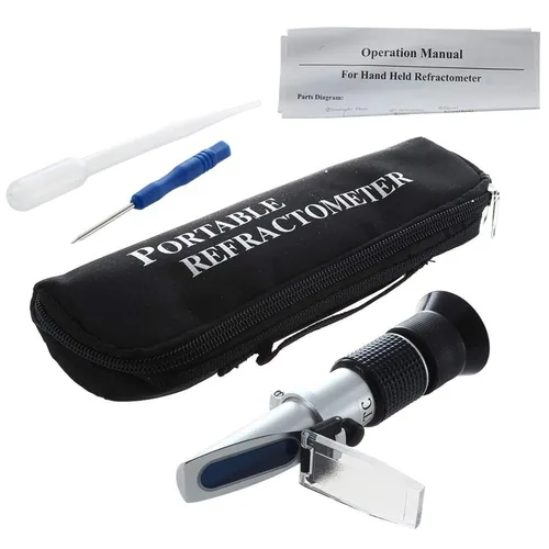 Miniatura 6 de Refractómetro Brix de mano FVRYCA con medidor portátil automático ATC 0-32% de rango de azúcar
