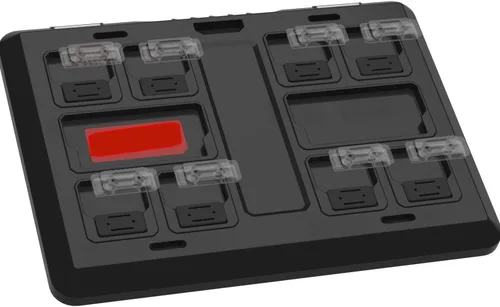 Miniatura 7 de NyVoozy Sistema de montaje de 30 pies para Milwaukee Packout (NEGRO)
