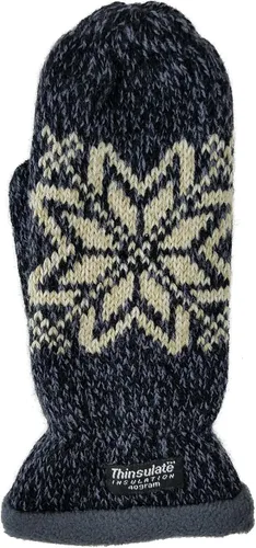 Miniatura 2 de Bruceriver - Manoplas de punto con forro polar Thinsulate cálido para mujer