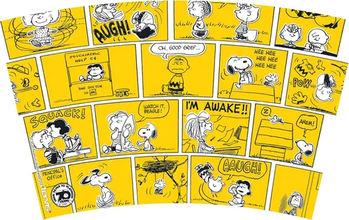 Miniatura 2 de Tervis Peanuts™ - Vaso aislado 70th Comic Strip de 16 onzas, transparente