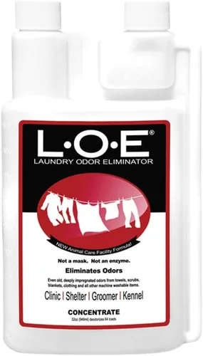 Odorcide Concentrado eliminador de olores de lavandería – Eliminador de olores de mascotas para olores fuertes – Eliminador de olores de mascotas y