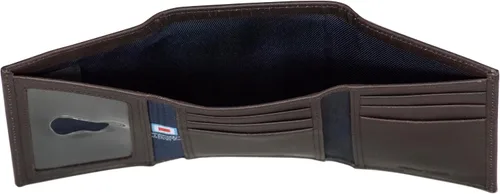 Miniatura 71 de Nautica Men's Trifold Wallet RFID Blocking Protection ID Window Card Slots Genuine Leather Durable