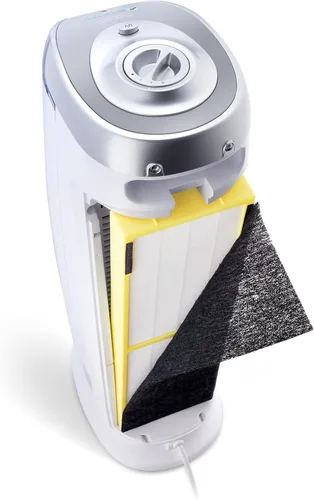 Miniatura 7 de Germ Guardian Purificador de aire con filtro HEPA con desinfectante de luz ultravioleta, elimina los gérmenes, filtra las alergias, el polen