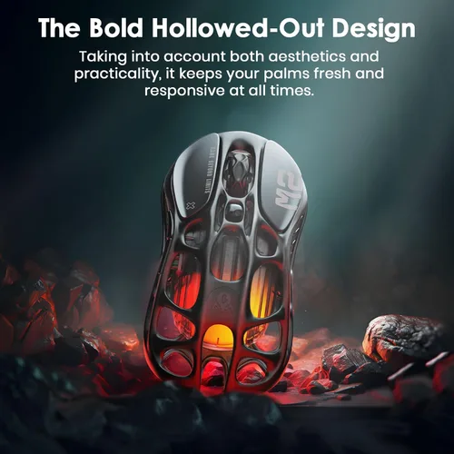 Miniatura 4 de GravaStar Mercury M2 - Mouse inalámbrico para juegos con robot GravaStar Alpha65 Bloque de cargador rápido GaN
