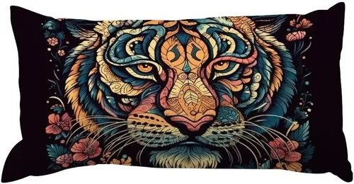 Miniatura 30 de Chinoiserie Throw Pillow Case Red Peony Floral Lumbar Pillowcases Asian Style Decorative Pillow Home Cotton Linen 12x18 Rustic Cushion Cover for