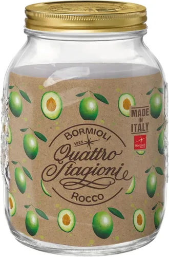 Bormioli Rocco Quattro Stagioni Maxi Collection - Tarro - 3 litros (101 onzas)