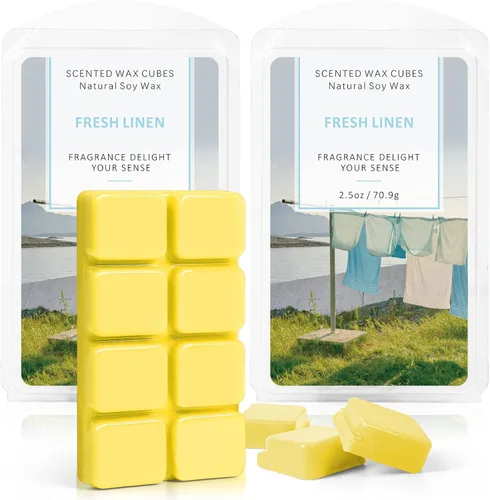 Miniatura 8 de SCENTORINI Cubos de Cera Derretible, Cera Derretible de Vela de Cedro Invernal con Aroma Fuerte, Cera Perfumada de Soja para Calentador de Cera