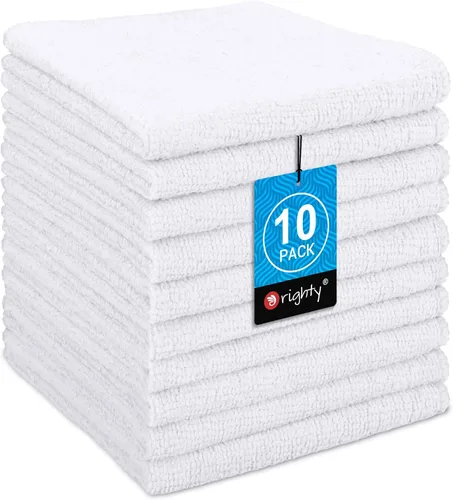 Miniatura 16 de Orighty Paquete de 5 toallas faciales de microfibra, altamente absorbentes y suaves al tacto, toallas de mano para baño, hotel, spa y gimnasio, 11.5