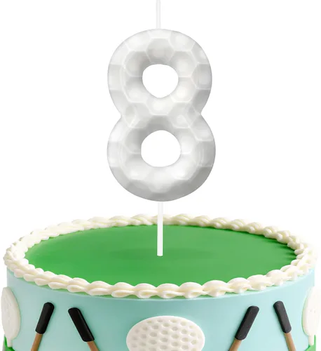 Miniatura 153 de Velas de cumpleaños con el número 0 de béisbol, decoración de pastel con temática de béisbol para niños y niñas, decoraciones de pasteles