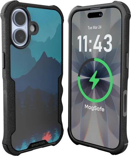 Miniatura 47 de Smartish Funda para iPhone 12 Pro Max Armor - Gripzilla [resistente + protectora] Funda de agarre delgada y resistente - Black Tie Affair
