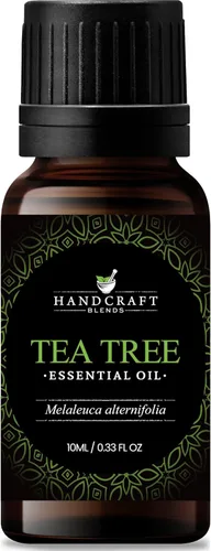Handcraft Blends - Aceite esencial de árbol de té 100 % puro y natural, aceite de alta calidad para difusor y aromaterapia, 0.33 onzas líquidas