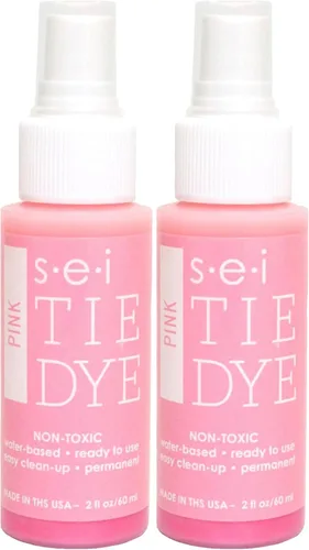 Miniatura 10 de S.E.I. Botella de spray de teñido anudado de caléndula: 2 oz. Spray de tinte de tela no tóxico, tinte permanente para ropa DIY, One Step