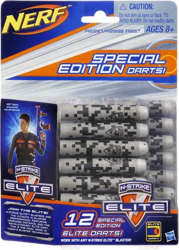 Miniatura 2 de Nerf N-Strike Elite 12 Special Edition Elite dardos Pack, gris by NERF