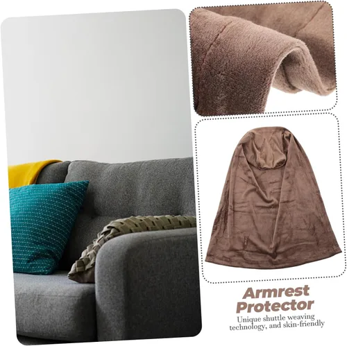 Miniatura 9 de IMIKEYA Juego de protectores elásticos para reposabrazos de sofá, fundas de brazo de muebles para reposabrazos de sofá