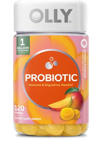 Miniatura 12 de OLLY Probiotic Gomitas que fortalecen al sistema inmune y digestivo 1 mil millones de unidades formadoras de colonias, suplemento probiótico