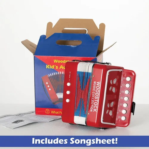 Miniatura 7 de Woodstock Acordeón para niños. Colección de música.