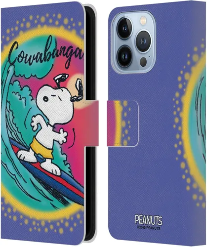 Miniatura 23 de Head Case Designs Funda de piel con licencia oficial de Peanuts Beach Surf Snoopy Boardwalk Airbrush compatible con Apple iPhone 11
