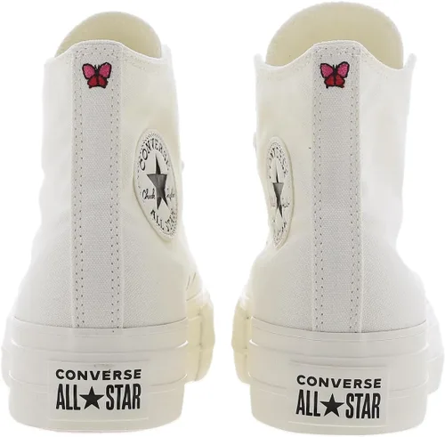 Miniatura 3 de Converse - Chuck Taylor All Star Tenis de mujer altos de plataforma con diseño de leopardo