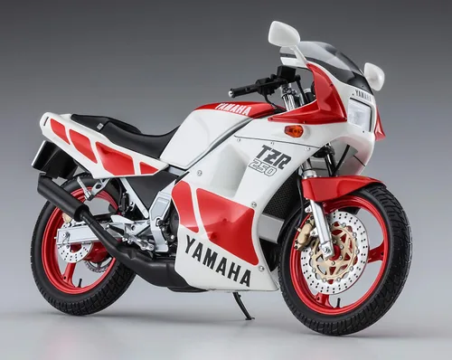Miniatura 10 de Hasegawa Escala 1/12 TZR250 (1KT) 1985 - Modelo de plástico para construcción de motos, N.º de artículo 21511