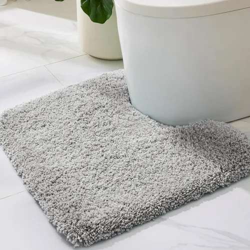 Miniatura 37 de ILANGO Alfombras de Baño Beige 32" × 20" Antideslizantes y Súper Absorbentes Extra Gruesas Suaves, Alfombra de Baño Lavable para Piso, Alfombra