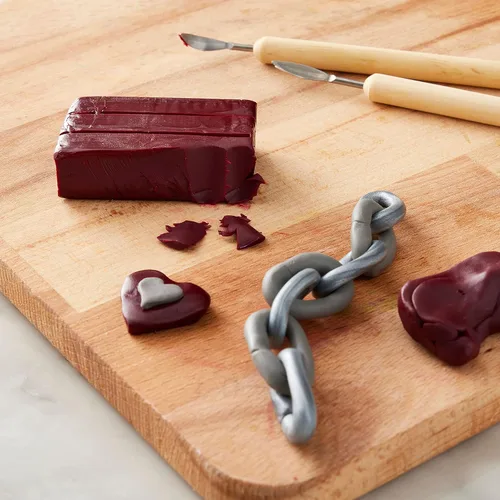 Miniatura 2 de Sculpey - Arcilla para horno Alizarin Crimson Premo! - Arcilla no tóxica para esculpir, joyas, modelado, proyectos escolares, artes y manualidades