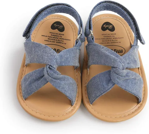 Miniatura 6 de RVROVIC Sandalias para bebés niños y niñas, zapatos de verano de primera calidad para exteriores, ligeras, suaves, antideslizantes, suela para niños