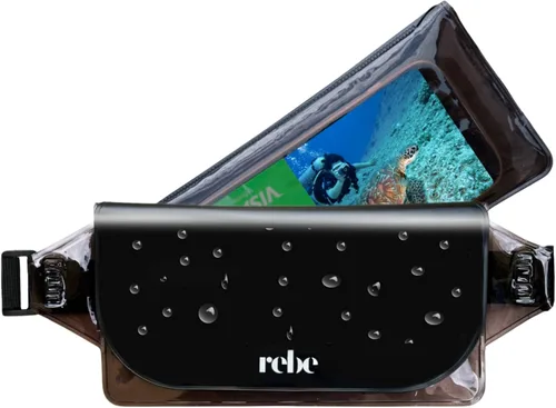 Bolsa seca impermeable para teléfono, para playa, piscina, kayak, esnórquel, festivales. Mantén el teléfono a salvo del agua y la arena | Esencial