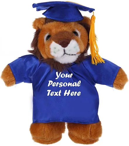 Miniatura 20 de Plushland Peluche de animal, juguetes de 12 pulgadas, regalo para el día de graduación, lo mejor para cualquier graduado de escuela, 12 pulgadas