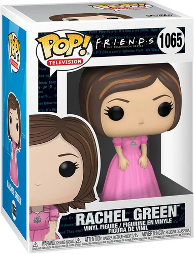 Funko POP TV: Amigos- Rachel en vestido rosa, multicolor, estándar