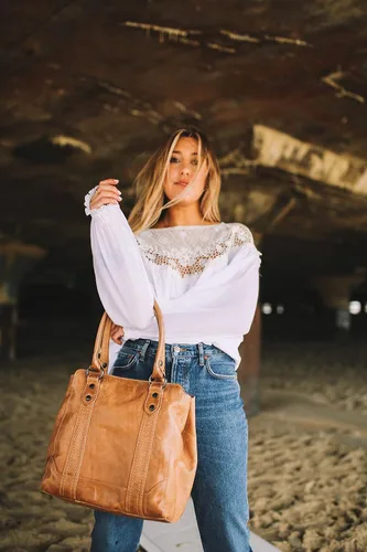 Miniatura 7 de FRYE Melissa bolsa de piel