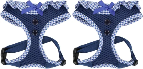 Miniatura 8 de Arnés Puppia Authentic Vivien para mascota, XS, Negro