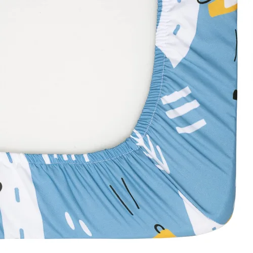 Miniatura 6 de Cloele Sábana Ajustable para Cuna - Sábana de Guardería para Bebé 100% Poliéster Paquete de 1 Sábana Cómoda para Colchones Estándar de Cuna y Niños