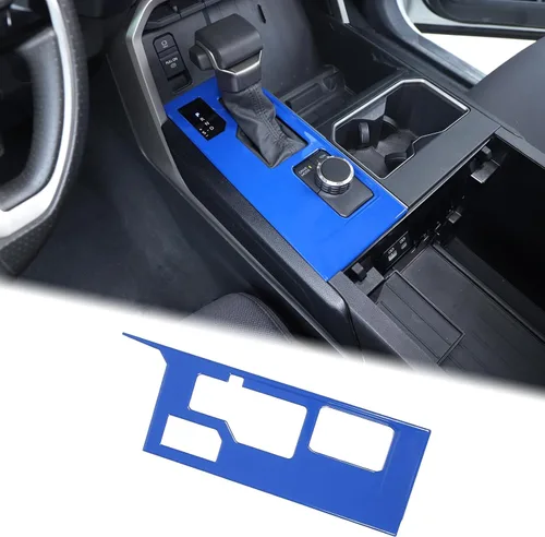 Miniatura 23 de Aunginsy Cubierta de Adhesivo del Panel de la Perilla de Cambios de la Caja de Control Central Compatible con Toyota Tundra/Sequoia 2022-2024 Coche