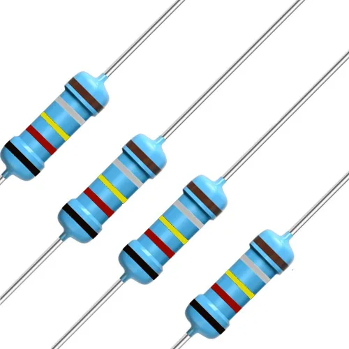 Miniatura 19 de California JOS 100 unidades de resistencia de 0.12 ohmios 1/4w (0.25 W) Resistencia fija de película metálica de tolerancia ±1%, más de 189 valores