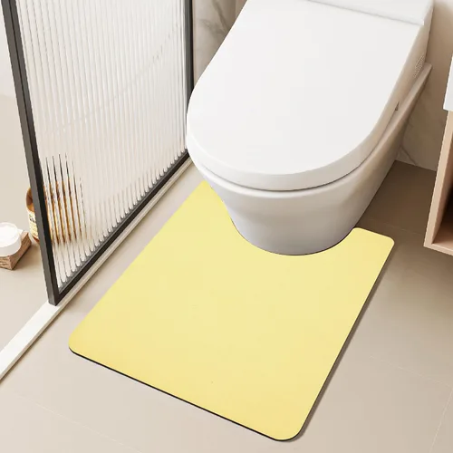 Miniatura 45 de TYUU Tapete de Baño de Halloween, Alfombra de Baño de Halloween Delgada Antideslizante de Secado Rápido Tapete de Baño de Murciélago que Cabe Debajo
