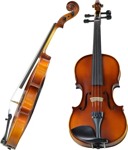 Miniatura 3 de Violín Bunnel G1 de tamaño 1/2 con estuche de transporte y accesorios incluidos - Madera maciza de arce y accesorios de ébano de Kennedy Violins
