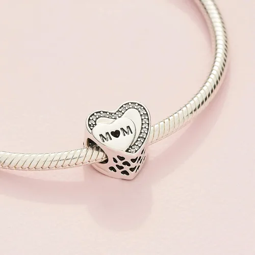 Miniatura 4 de Annmors Jewelry Birthday Charms for Woman-925 Sterling Silver Dangle Pendant Bead with Cubic ZirconiaGirl Jewelry Beads DIY Gifts for Women Bracelet
