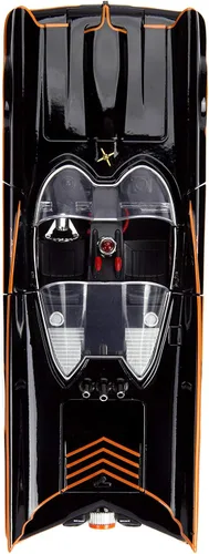 Miniatura 8 de Jada DC Comics 1:18 1966 Serie de TV clásica Batmobile - Coche fundido a presión con figuras de Batman y Robin de 3 pulgadas, juguetes para niños
