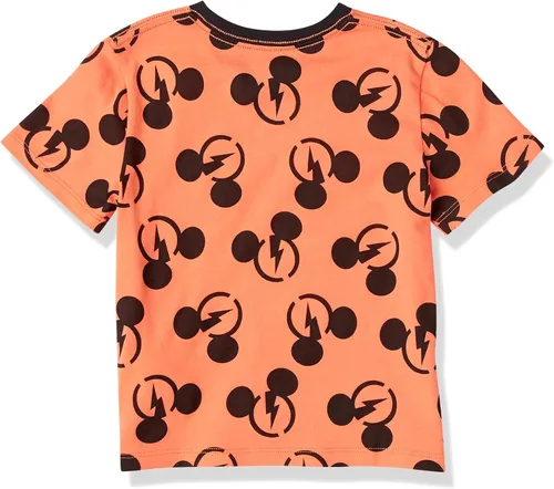 Miniatura 2 de Tienda Essentials Disney Marvel Starwars - Camisetas de manga corta con cuello en V para niños grandes (cebra previamente manchada), paquete de 4