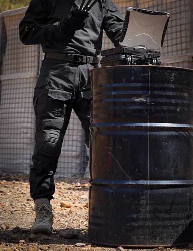Miniatura 3 de IDOGEAR Pantalones de combate G3 para hombre con rodilleras, pantalones de camuflaje múltiple Airsoft Caza Paintball Pantalones tácticos al aire