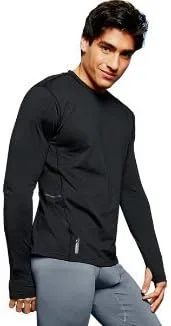 Miniatura 3 de Camiseta térmica de peso medio para hombre Duofold, con forro de polar